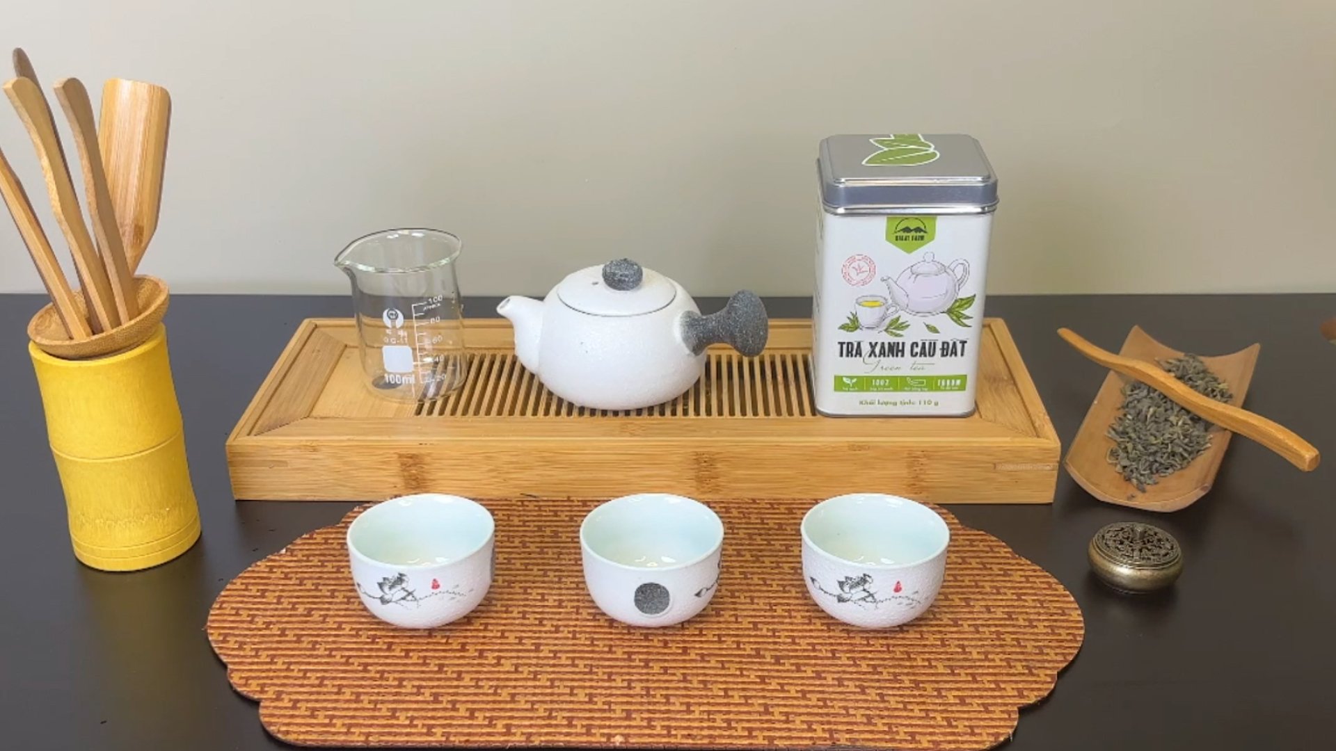 Hướng dẫn cách pha trà xanh ngon