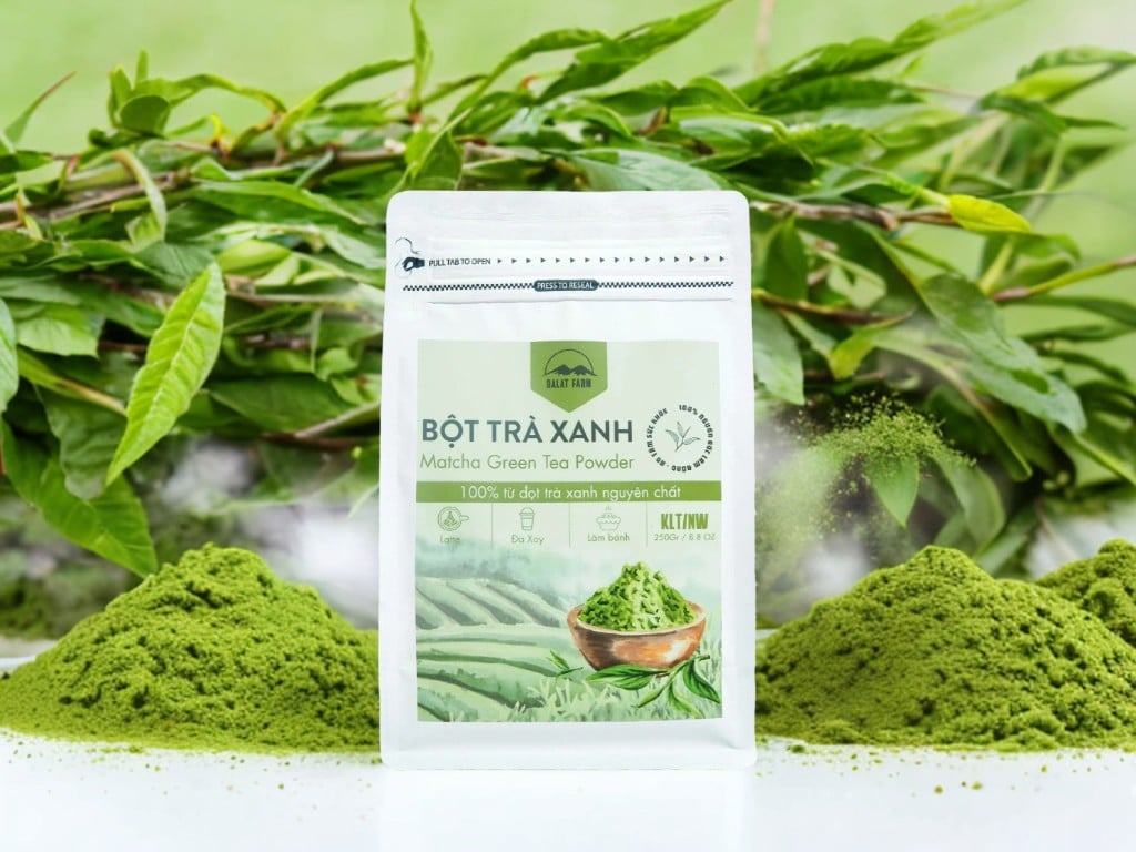 pha trà xanh matcha
