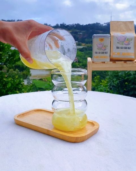 Bước 6: thưởng thức trà chôm chôm