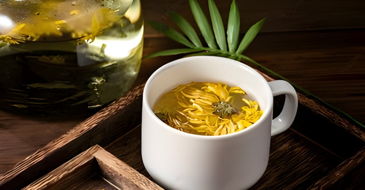 Trà hoa cúc uống có tác dụng gì