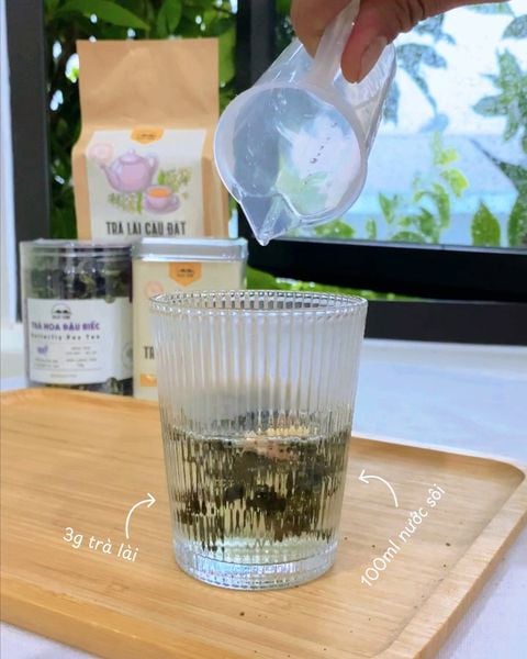 Trà hoa đậu biếc măng cụt