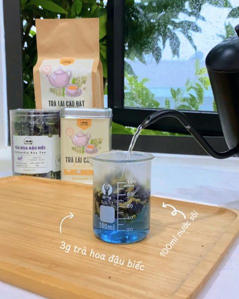 Trà măng cụt cách làm
