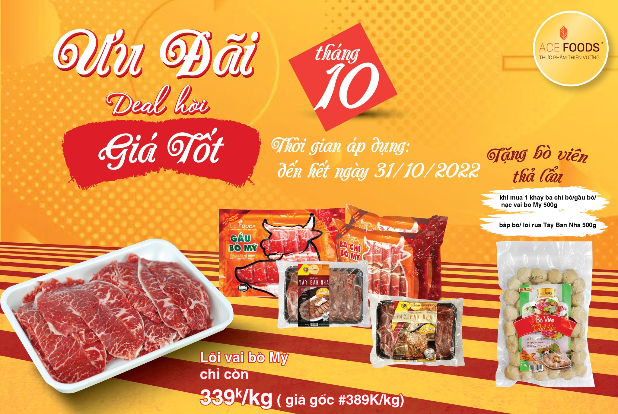 ƯU ĐÃI THÁNG 10 - DEAL HỜI GIÁ TỐT