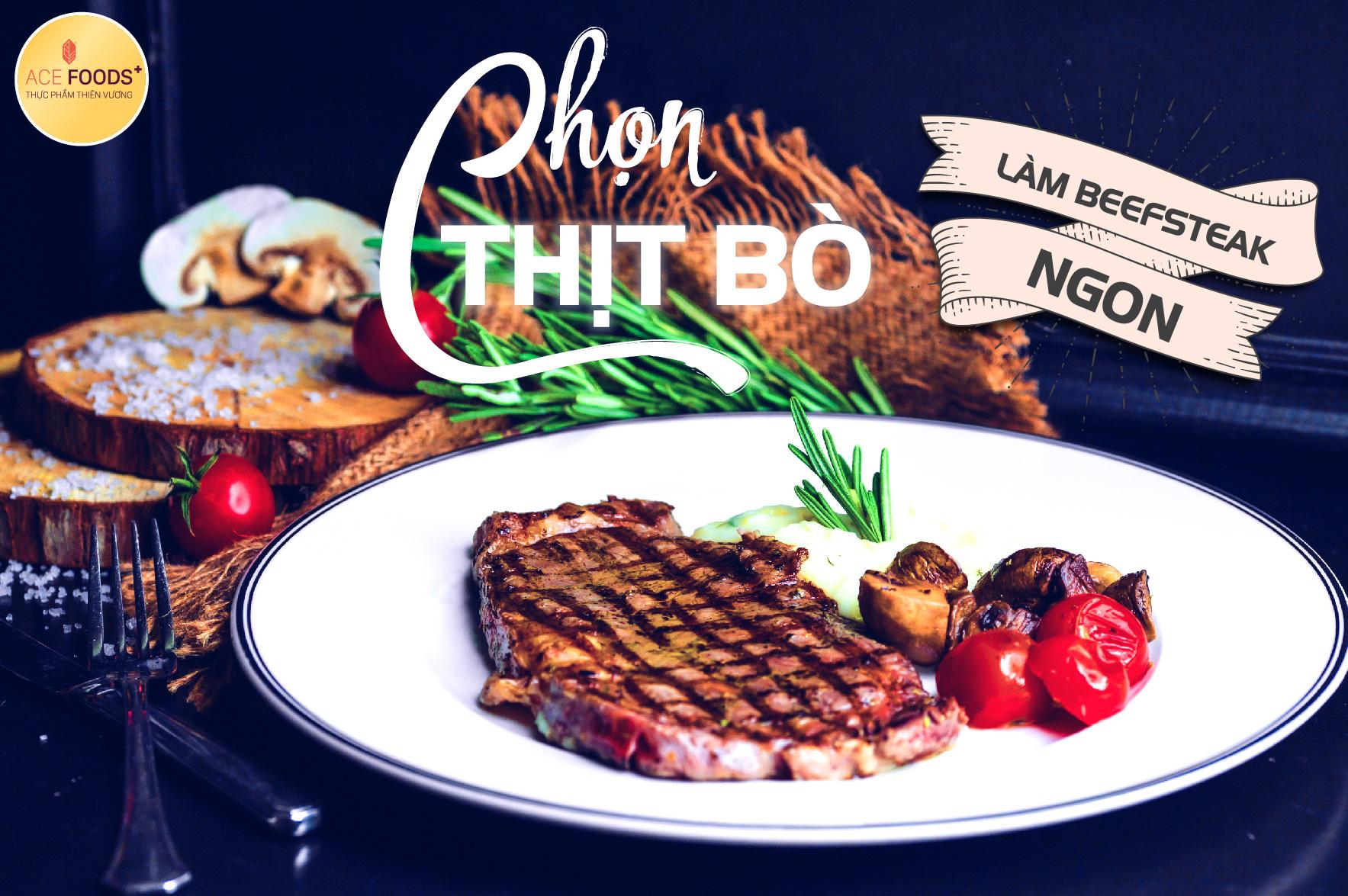 Miếng thịt bò được coi là linh hồn cho món beefsteak trọn vẹn