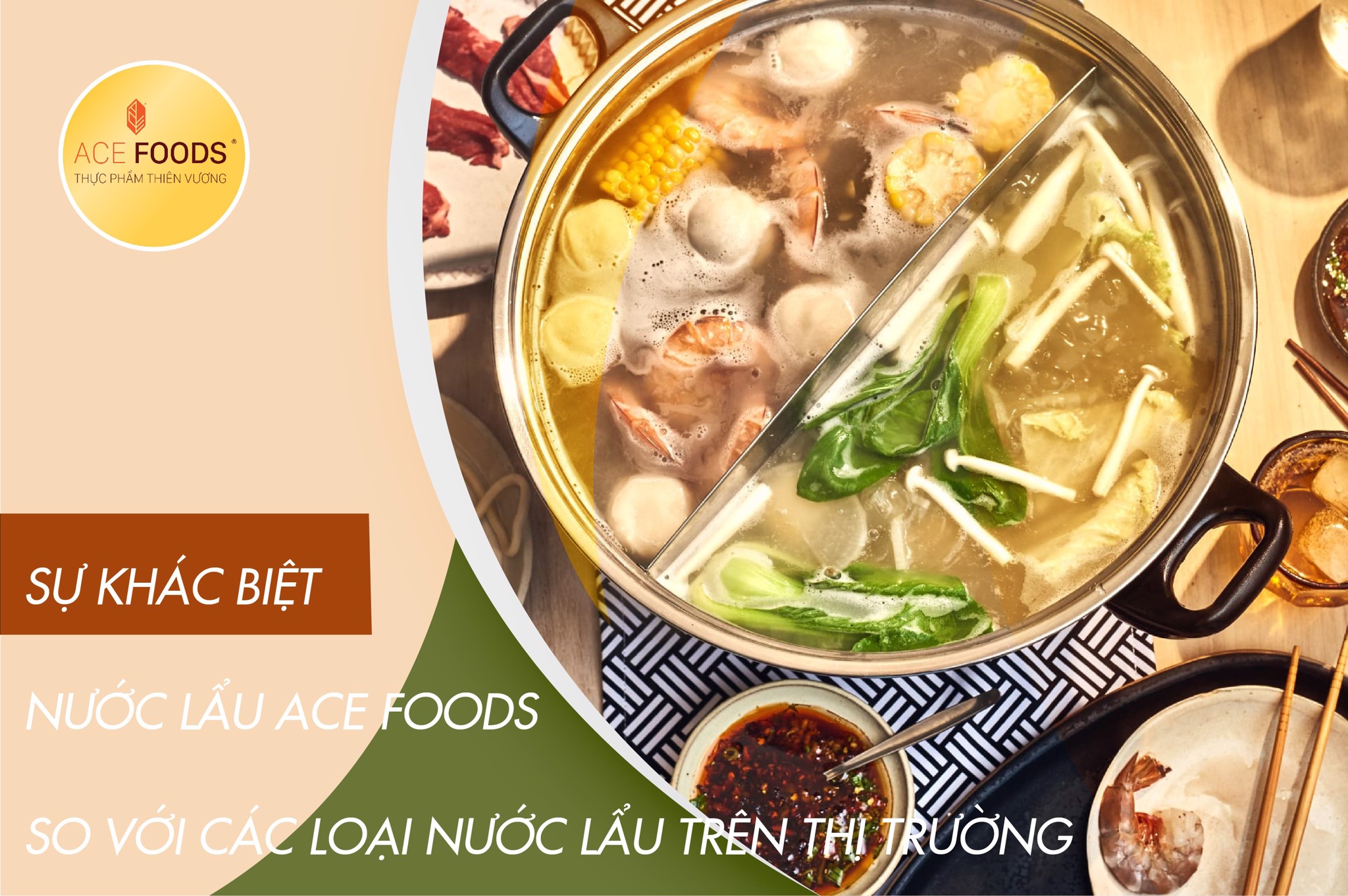 Nguyên liệu làm nên nước lẩu Thiên Vương được lấy từ 100% tự nhiên, không sử dụng chất bảo quản