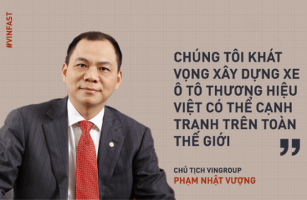 Tỷ phú Phạm Nhật Vượng – Chủ tich tập đoàn Vingroup