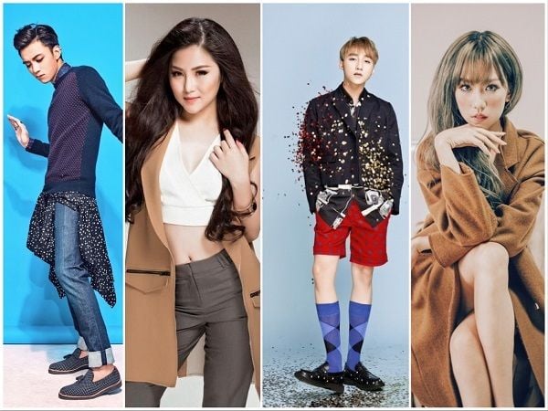 Các Celebrities hàng đầu trong ngành giải trí showbiz Việt Nam