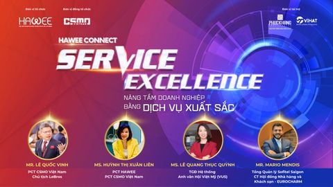 HỘI THẢO SERVICE EXCELLENCE - Nâng tầm doanh nghiệp bằng dịch vụ xuất sắc