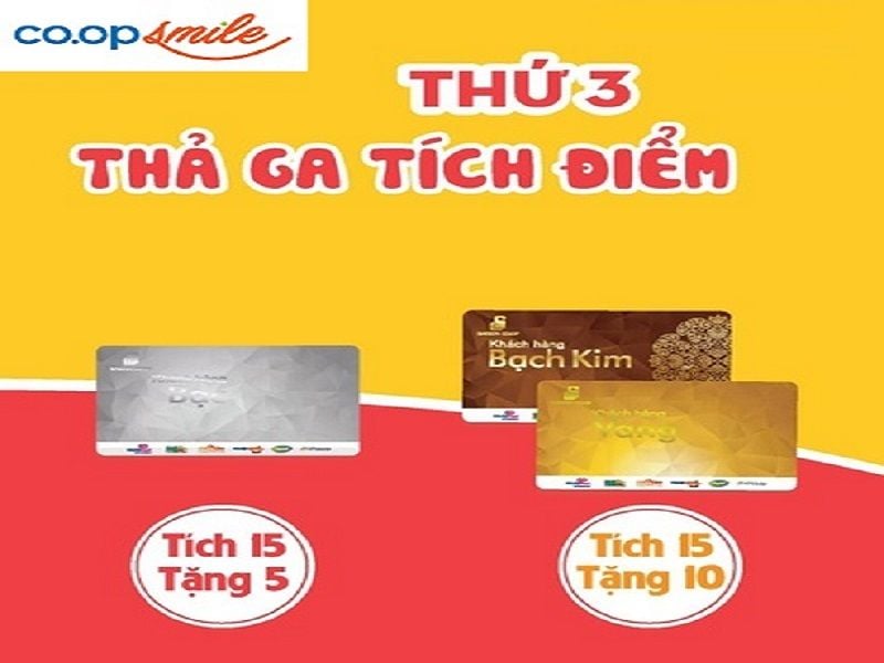 THỨ BA HĂNG SAY - MUA MAY TÍCH ĐIỂM!