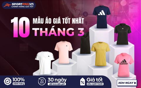 10 MẪU ÁO THỂ THAO SPORTPRO DẪN ĐẦU VỀ GIÁ TRONG THÁNG 03/2025
