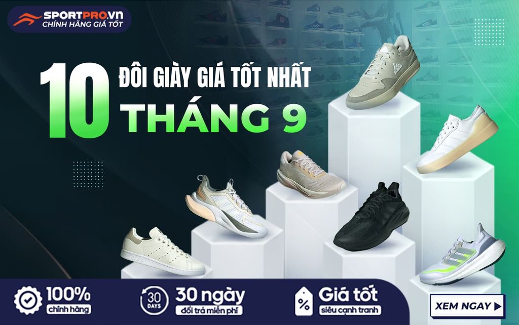 Giày giá tốt tháng 9