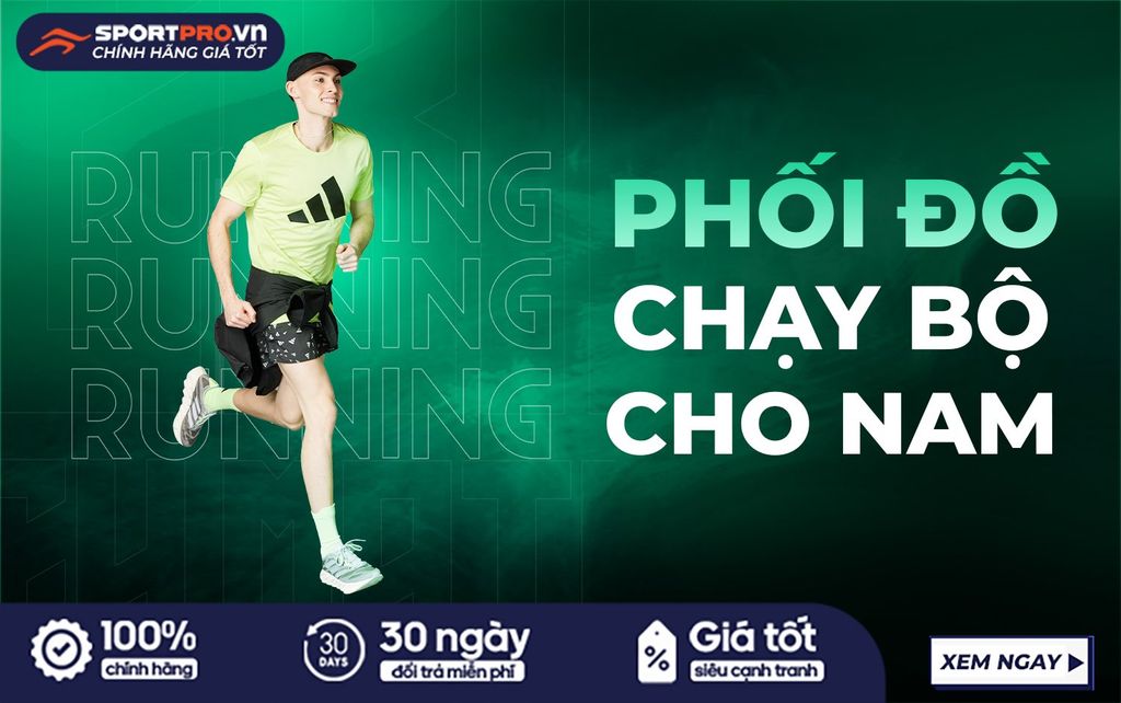 phối đồ chạy bộ nam