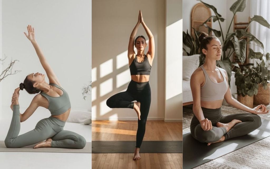 Phối đồ tập yoga cho nữ