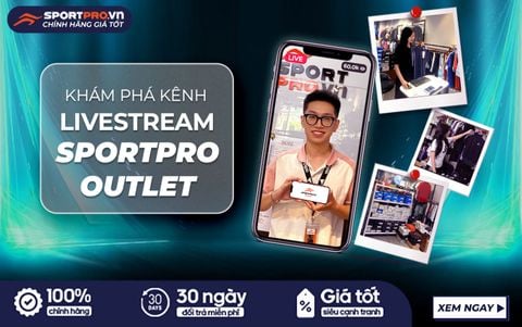 DEAL SỐC ĐỒ TẬP NAM CHỈ CÓ TRONG LIVESTREAM TIKTOK SPORTPRO OUTLET