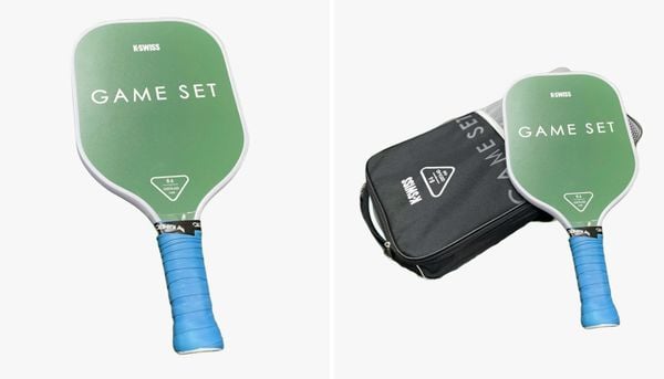 Vợt Pickleball K-Swiss phối xanh lá và trắng