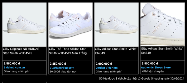 Giày adidas giá tốt tháng 10