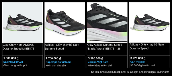Giày adidas giá tốt tháng 10