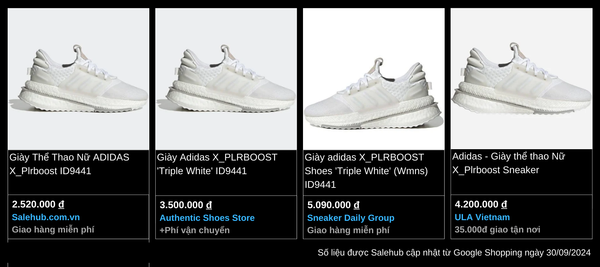 Giày adidas giá tốt tháng 10