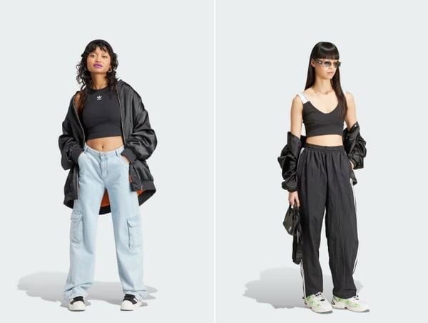 Gợi ý phối áo ba lỗ adidas nữ theo phong cách phòng gym năng động