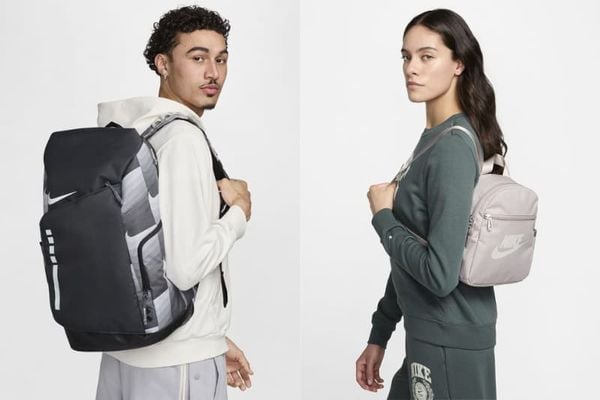 Phối balo Nike style thể thao