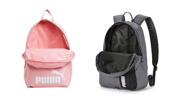 Bên trong balo Puma