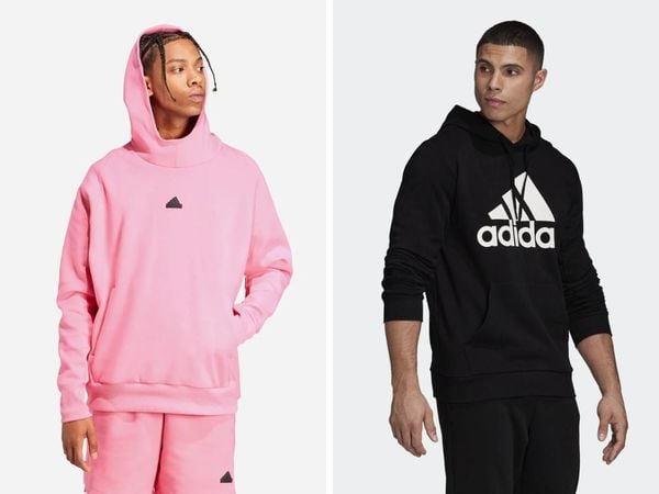 Áo khoác đẹp cho nam từ adidas với kiểu dáng hoodie cá tính, năng động