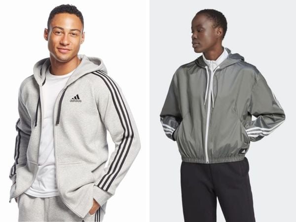 Mẫu áo khoác nam đẹp của adidas dùng để chơi thể thao vận động thoải mái