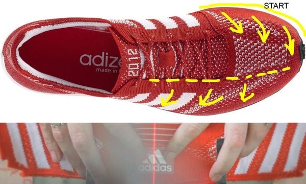 công nghệ Primeknit trên giày adidas