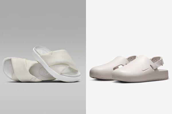 Dép Nike phối với váy