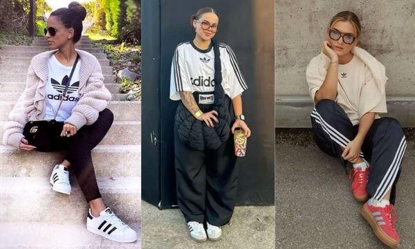 Outfit mùa đông đơn giản với áo phông cá tính dành cho nữ