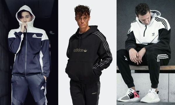 Outfit mùa đông phối đồ với áo khoác nam