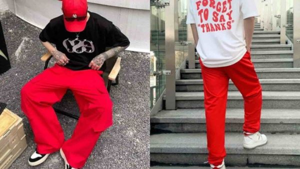 phối đồ với màu đỏ