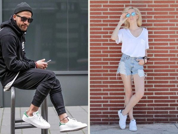 Phối đồ với giày adidas Stan Smith hoạt động thường ngày