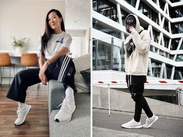 Phối đồ theo phong cách streetwear với giày adidas Ultra Boost