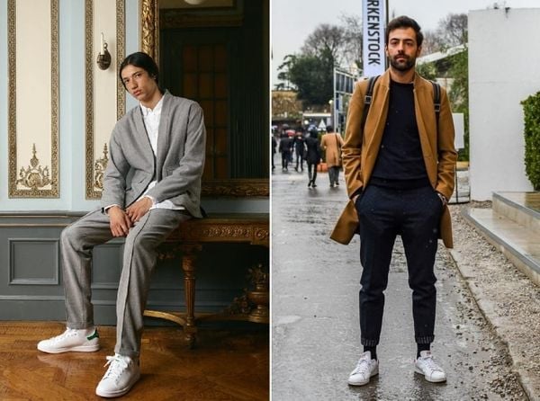 Gợi ý phối đồ với giày adidas nam theo phong cách thanh lịch