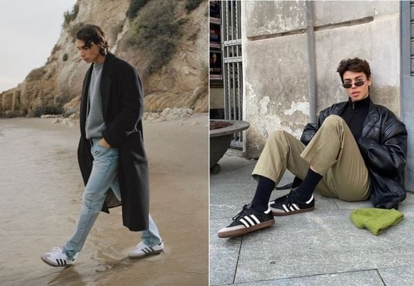 Gợi ý phối đồ với giày nam adidas theo phong cách streetwear cá tính