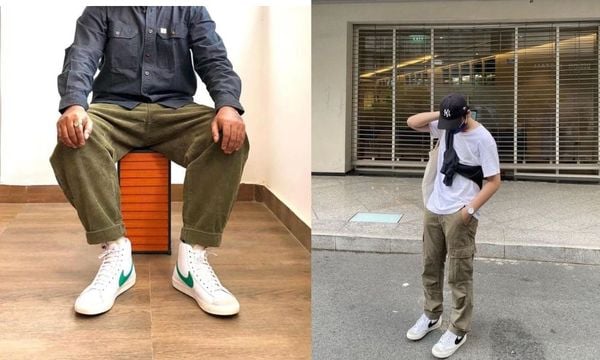 phối đồ với giày Nike Blazer