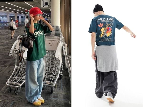 Thời trang phối đồ phong cách hiphop với áo thun