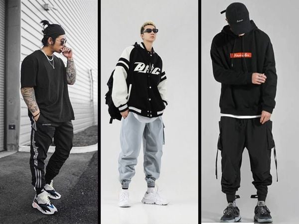 Cách phối đồ phong cách hiphop với quần jogger cá tính