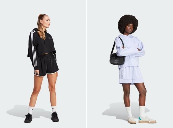 Gợi ý phối đồ với quần đùi nữ adidas theo phong cách thể thao