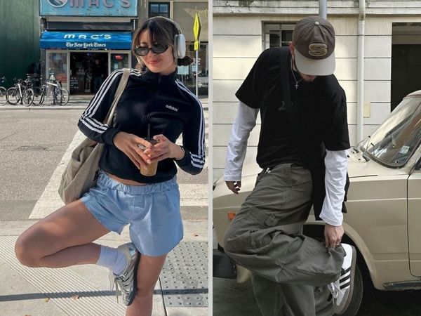 Phối đồ theo phong cách Sporty với giày thể thao