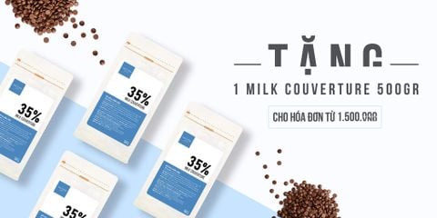 Tặng 1 Milk Couverture 500g