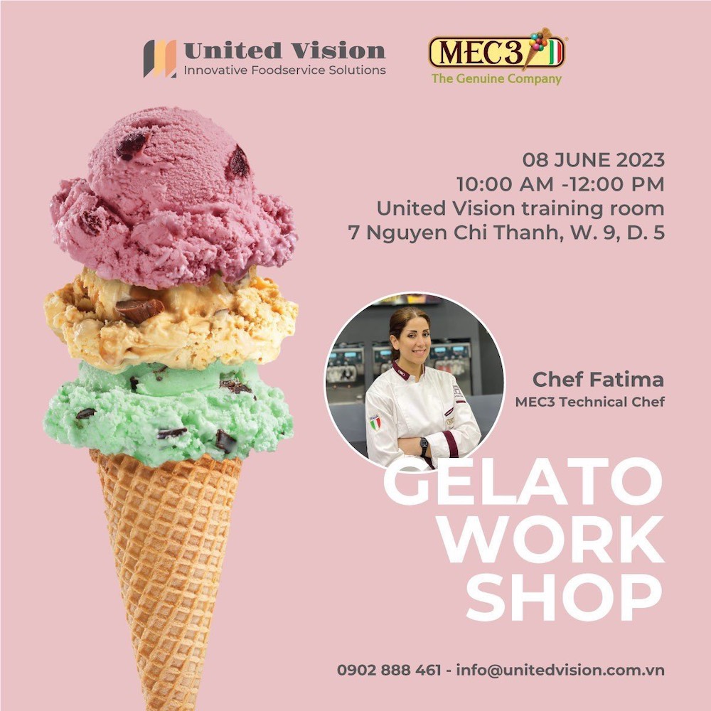 [MEC3 x UNITED VISION] Gelato Workshop With Chef Fatima Najah