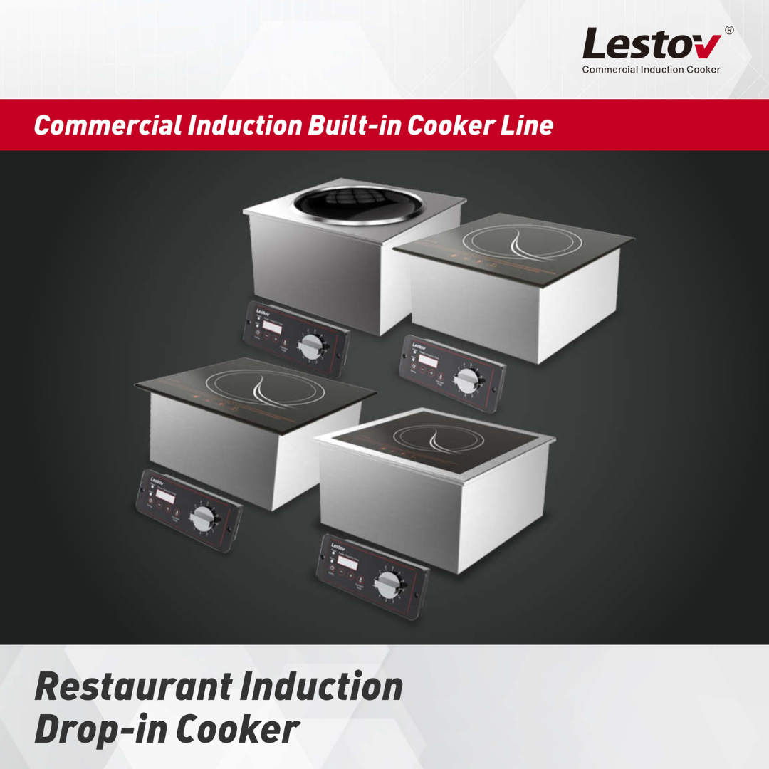Lestov commercial induction built in cooker brochure