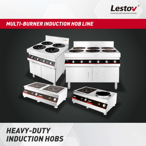 Lestov commercial induction range cooke brochure