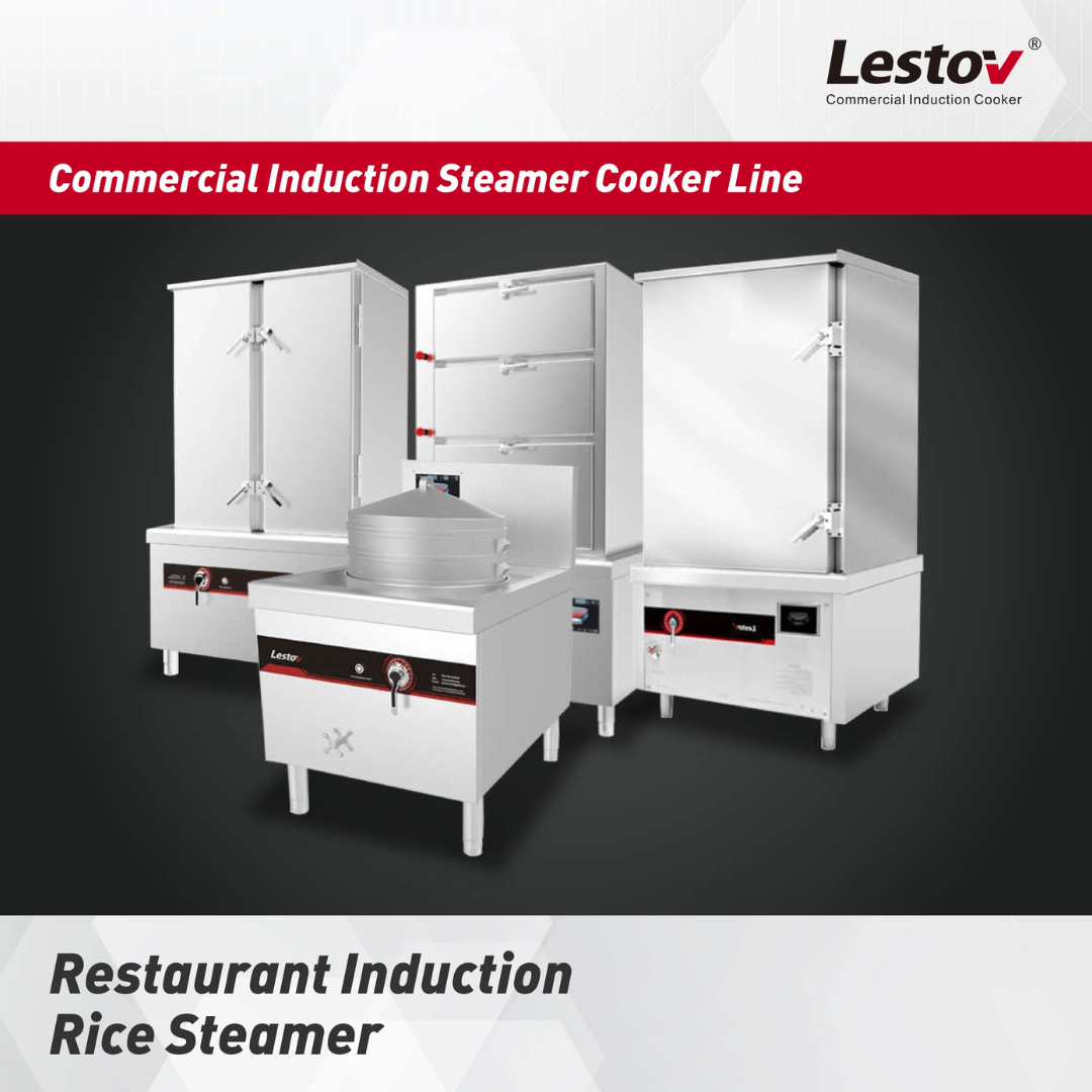 Lestov commercial induction steamer cooker brochure
