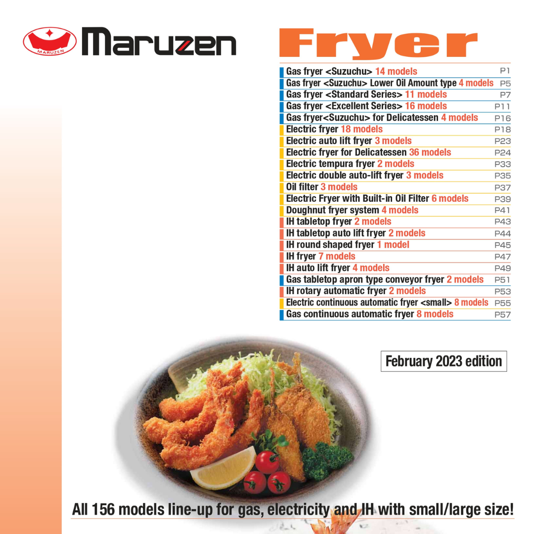 Maruzen Fryer Brochure