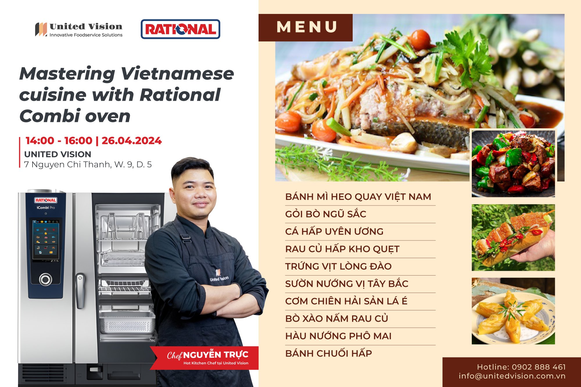 Mastering Vietnamese Cuisine With Rational Combi Oven
