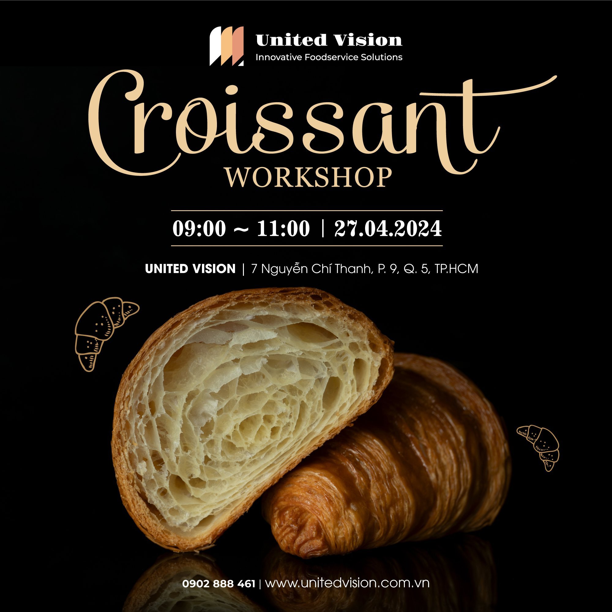 Khám Phá Thế Giới Bánh Sừng Bò - Croissant cùng United Vision