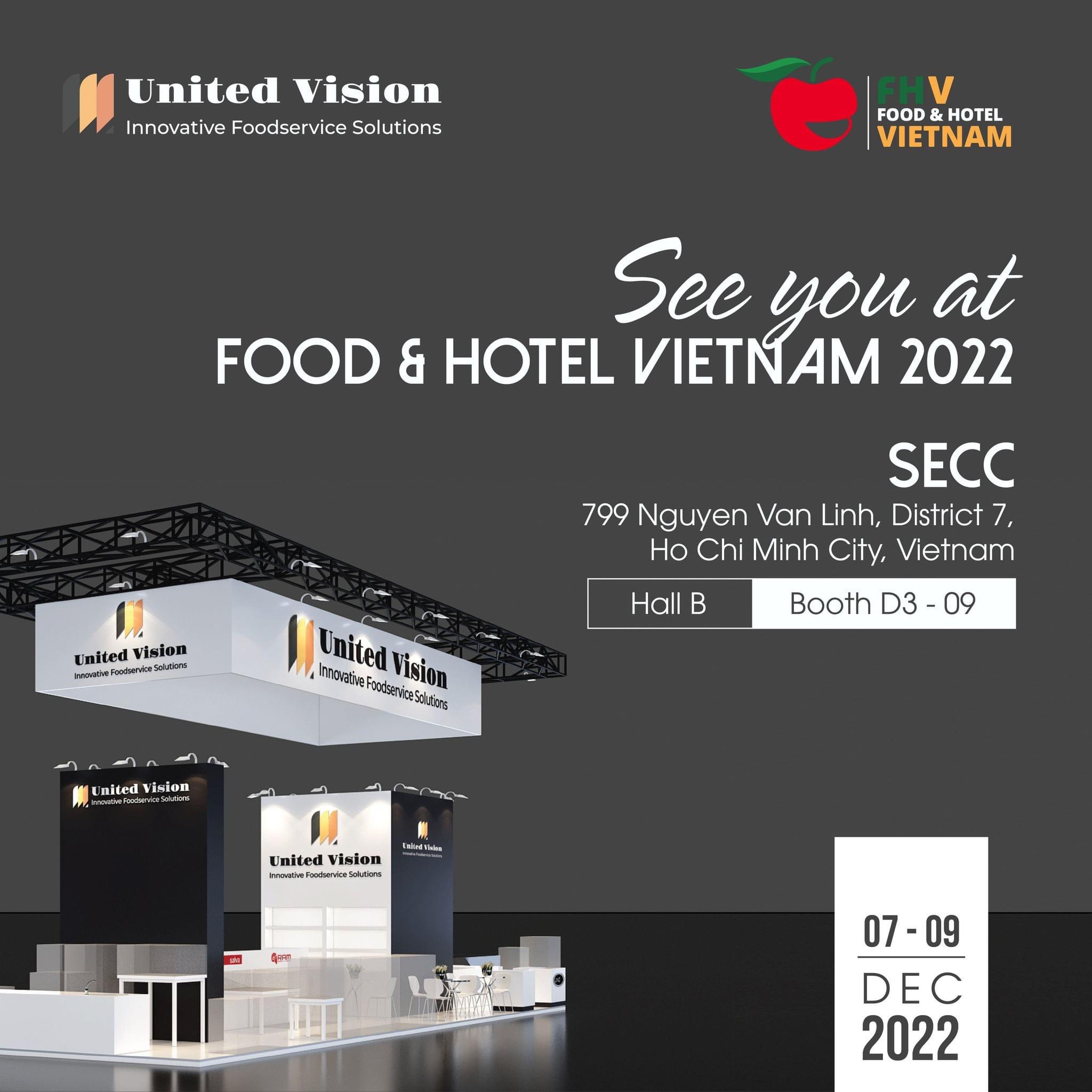 United Vision tại sự kiện Food & Hotel Vietnam 2022